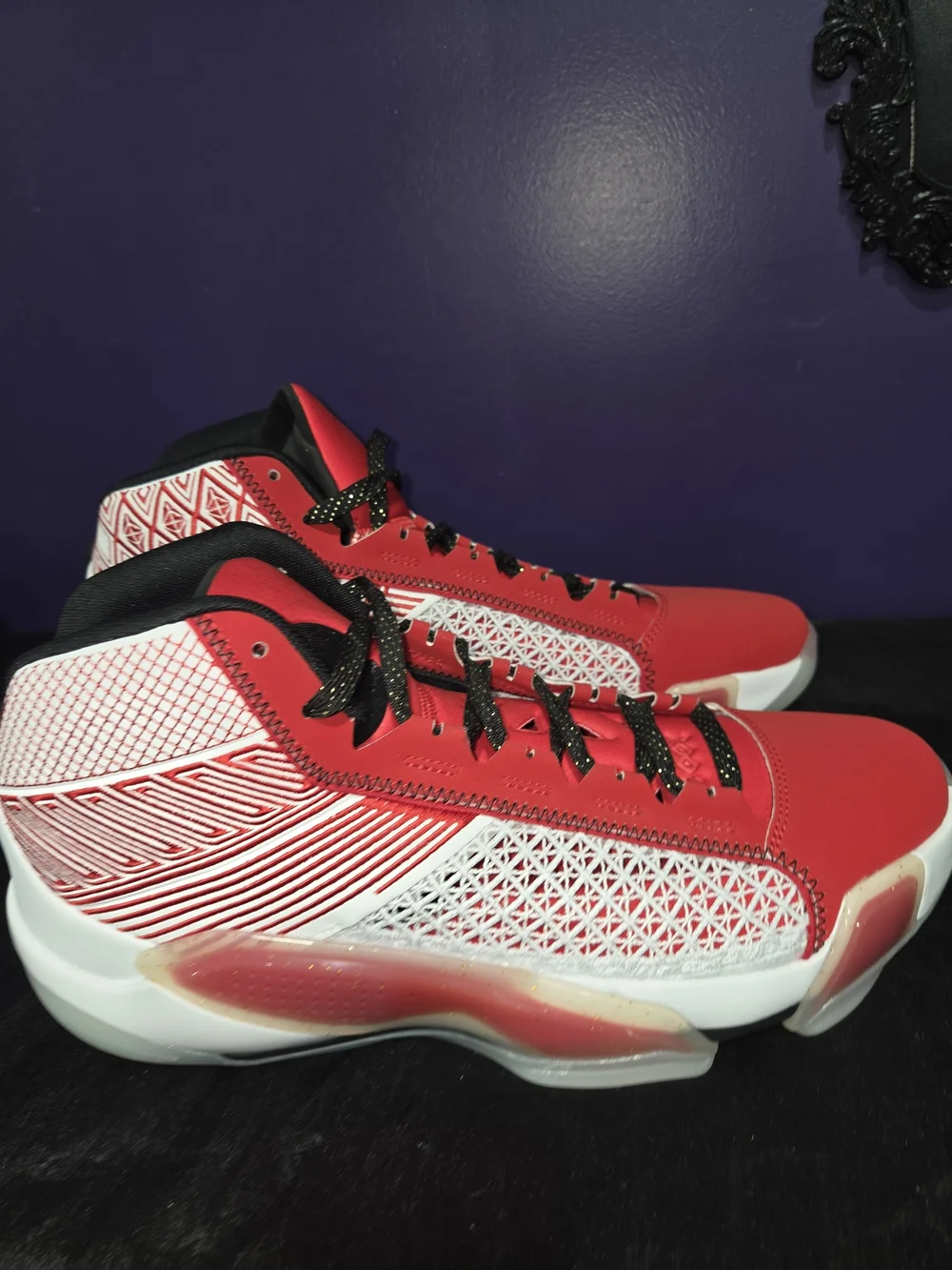 $200 Nike Air Jordan XXXVIII 38 AJ Celebration L.E. Mens 11 CLEAR DZ3356-100